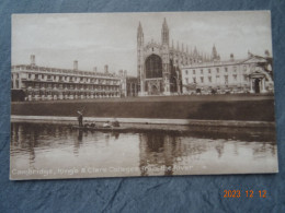 KING'S & CLARE COLLEGES - Cambridge