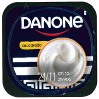 Tapa De Yogurt Danone - Milchdeckel - Kaffeerahmdeckel