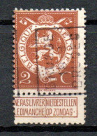 2205 Voorafstempeling Op Nr 109 - BRUGGE 1913 BRUGES - Positie A - Roulettes 1910-19