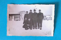 Photographie, Militaires, 1954, Quartier Vauban, 90 X 60 Mm - Guerre, Militaire