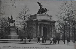 London : Wellington Statue And Arch At Hyde Park Corner (1922) - Hyde Park