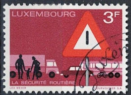 Luxemburg - Verkehrssicherheit (MiNr: 809) - 1970 Gest Used Obl - Gebraucht