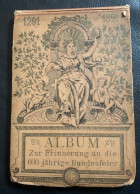 20033 - Suisse Album Zur Erinnerung An Die 600 Järhige Bundesfeier 1891 Allemand Et Français - 4. Neuzeit (1789-1914)