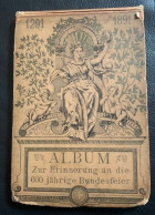 20033 - Suisse Album Zur Erinnerung An Die 600 Järhige Bundesfeier 1891 Allemand Et Français - 4. 1789-1914