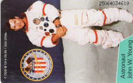 USA Astronaut TK O1014/1995 ** 25€ 1.000 Expl. Weltraum Emblem NASA-Programm Mit J.W.Young TC Space Phonecard Of Germany - Raumfahrt