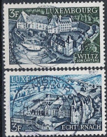 Luxemburg - Landschaften (MiNr: 796/7) - 1969 Gest Used Obl - Oblitérés