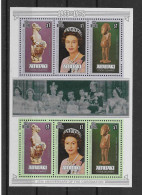 Aitutaki 1978 25 Jahre Krönung Queen Elizabeth II Block 23 ** - Aitutaki