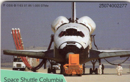 Space Shuttle TK O 1163/1995 ** 25€ 1.000Exempl. Weltraum-Programm US Raumflug Mit Columbia TC NASA Phonecard Of Germany - Ruimtevaart