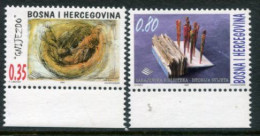 BOSNIA & HERCEGOVINA (Sarajevo) 1997 Arte MNH / **.  Michel 114-15 - Bosnia And Herzegovina