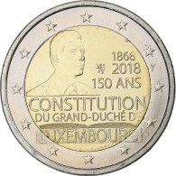 Luxembourg, 2 Euro, Constitution Du Luxembourg, 2018, Utrecht, SPL+ - Luxembourg