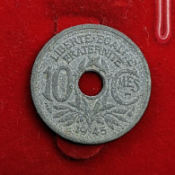 Monnaie France -  1945 - 10 Centimes Lindauer - 10 Centimes