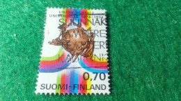 FİNLANDİYA--1974     0.70 MK  DAMGALI - Used Stamps