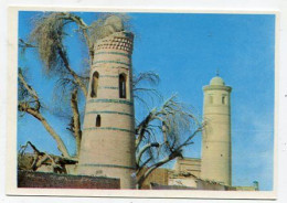 AK 187517 UZBEKISTAN - Dishan-kala - The Minarets Of The District Mosques - Ouzbékistan