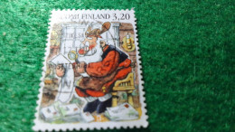 FİNLANDİYA--1980-90    3.20 MK  DAMGALI - Used Stamps