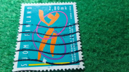 FİNLANDİYA--1980-90   2.80 MK  DAMGALI - Used Stamps