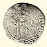 FRANCE /CHARLES VIII / KAROLUS OU DIZAIN De BILLON / 2.21 G/ / 23 Mm - 1483-1498 Karl VIII. Der Freundliche