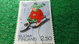 FİNLANDİYA--1980-90   2.50 MK  DAMGALI - Used Stamps