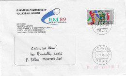 1989 Championnat D'Europe De Volley Ball Dames: Tour Préliminaire :  Site De Karlsruhe - Volley-Ball