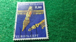 FİNLANDİYA--1980-90   0.80 MK  DAMGALI - Used Stamps