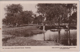 SOUTH AFRICA - On The Golf Links POTCHEFSTROOM TRansvaal - RPPC - With Long Message Etc - Afrique Du Sud