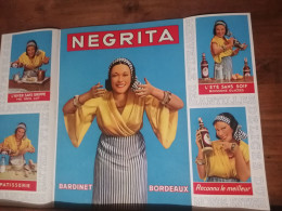 Affiche Pub  Rhum  Négrita 1937 - Afiches