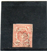 SUISSE 15 Cts     1852   N° 24     Oblitéré - Oblitérés