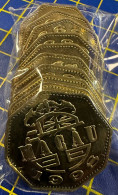 MACAU 1998 2PATACAS ALMOST UNC COIN X 1 - Macau