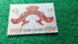 FİNLANDİYA--1970-90-       1.10  MK        DAMGALI - Used Stamps