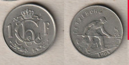 00731) Luxemburg, 1 Franc 1964 - Luxembourg