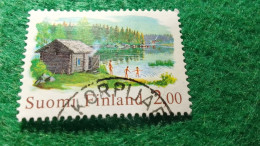 FİNLANDİYA--1970-90-       2.00  MK        DAMGALI - Used Stamps