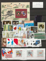 2016 MNH Luxemburg Year Collection Michel Postfris** - Volledige Jaargang