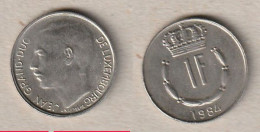 00739) Luxemburg, 1 Franc 1984 - Luxembourg