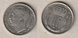 00745) Luxemburg, 1 Franc 1986 - Luxembourg