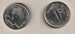 00732) Luxemburg, 1 Franc 1991 - Luxembourg