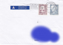 From Swiss To Italy - 2000 - Lettres & Documents