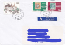 From Swiss To Italy - 2000 - Lettres & Documents