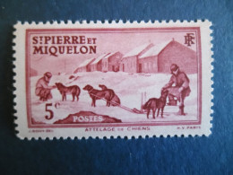 SPM 1938 Y/T 170 " Attelage " Neuf* Charnière Cote 0€50 - Neufs