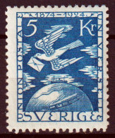 Svezia 1924 Unif.192 **/MNH VF/F - Unused Stamps