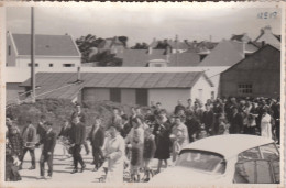 56 KERROCH  PLOEMEUR.  Procession Fête De La Mer  PHOTO  1963. Maison Et Viviers De L. COLLET  TB PLAN      RARE - Ploemeur