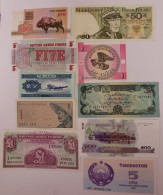 PM WORLD PAPER MONEY SET LOT-04 UNC - Colecciones Y Lotes