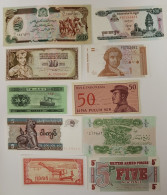 PM WORLD PAPER MONEY SET LOT-10 UNC - Collections & Lots