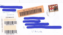 From Greece To Italy - 2005 - Lettres & Documents