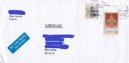 From Cyprus To Italy - 2004 - Lettres & Documents
