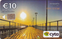 CYPRUS - Limassol Molos Promenade(0117CY, Without Notch), Tirage %50000, 03/17, Used - Cipro