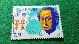 FİNLANDİYA--1980-90      2.10    MK  DAMGALI - Used Stamps