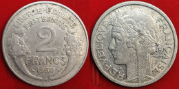 1950 B - 2 Francs Morlon Aluminium-magnésium - France - 2 Francs