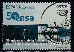 2023-ED. 5677 - 50 Aniversario De La Fundación De Equipos Nucleares S.A.- USADO - Oblitérés