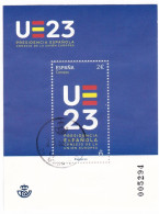 2023-ED. 5674 H.B. - UE 2023. Presidencia Española Consejo De La Unión Europea- USADO - Oblitérés