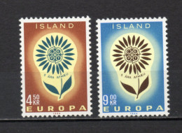 ISLANDE  N° 340 + 341   NEUFS SANS CHARNIERE COTE  2.00€    EUROPA - Nuevos