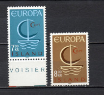 ISLANDE  N° 359 + 360   NEUFS SANS CHARNIERE COTE  4.50€    EUROPA - Nuevos